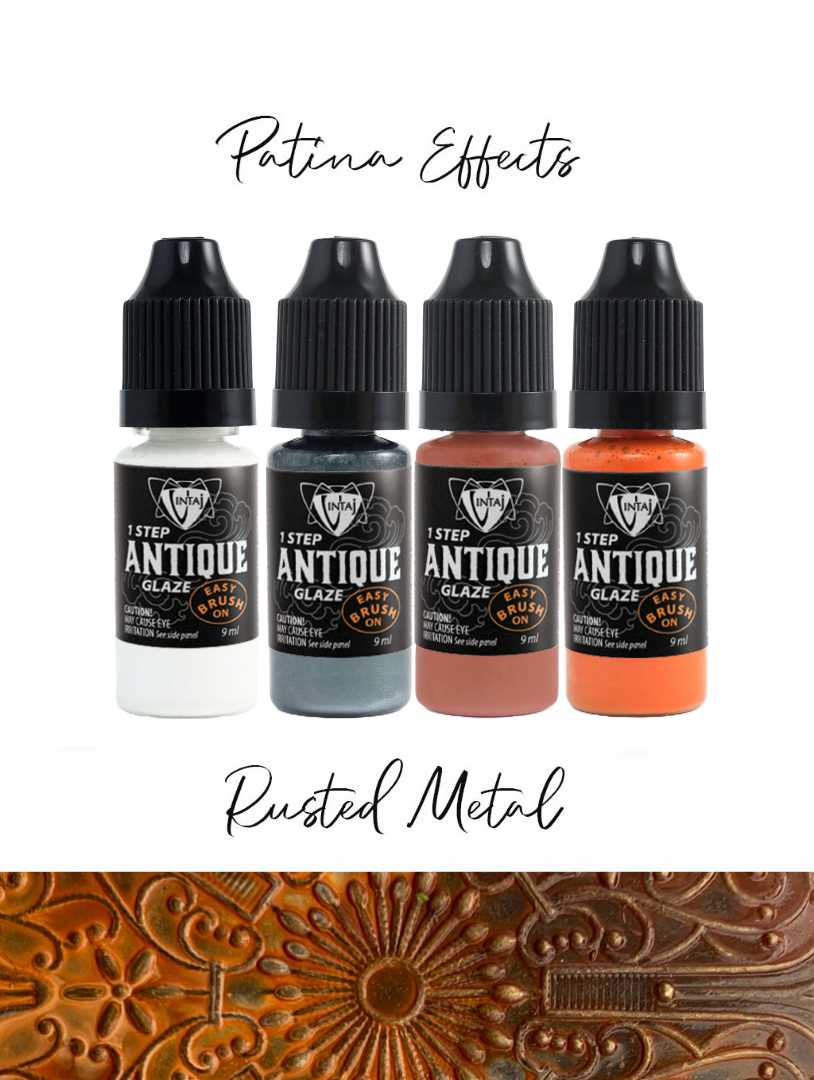 Rusted Metal Patina Effects Kit