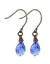 Jewel Drop Earrings - Sapphire