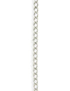 3.4x5.1mm Curb Chain - Sterling Silver Antique Plated (12 ft)