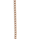 3.4x5.1mm Curb Chain - Copper Antique Plated (12 ft)