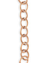 8.7x11.3mm Rounded Oval Chain - Copper Antique Plated (6 ft)