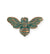 34.5x20mm Honeybee [Green Girl Studios] - Copper Verdigris (1pc)