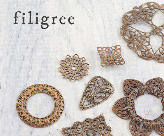 Natural Metal Filigree