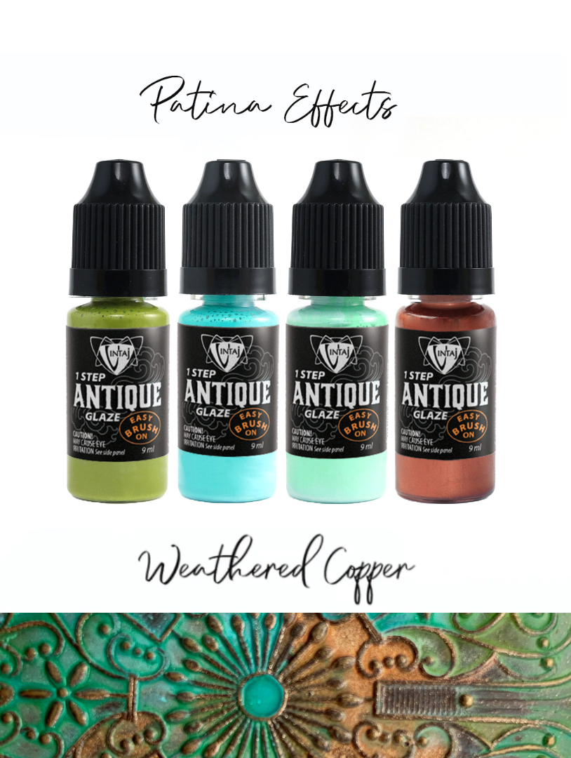 Weathered Copper Patina Effects Kit