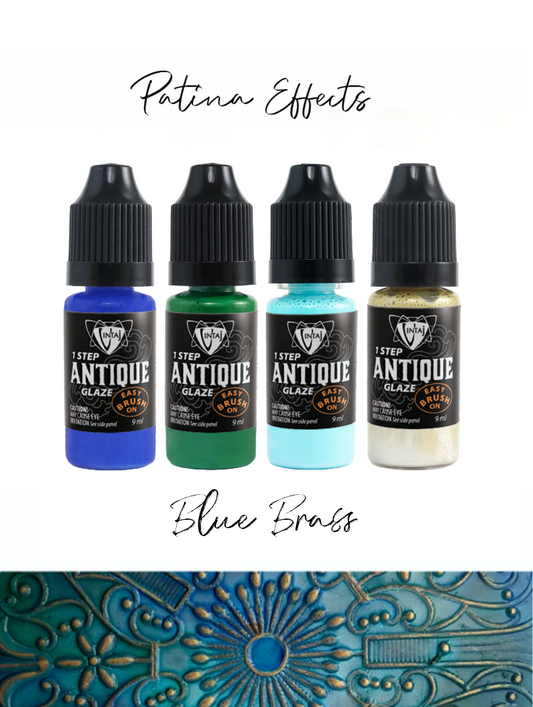 Blue Brass Patina Effects Kit