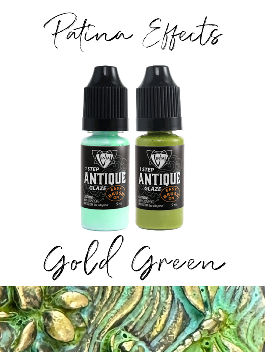 Gold Green Patina Effects Kit