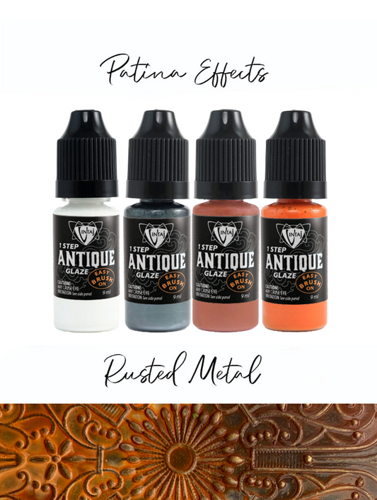 Rusted Metal Patina Effects Kit
