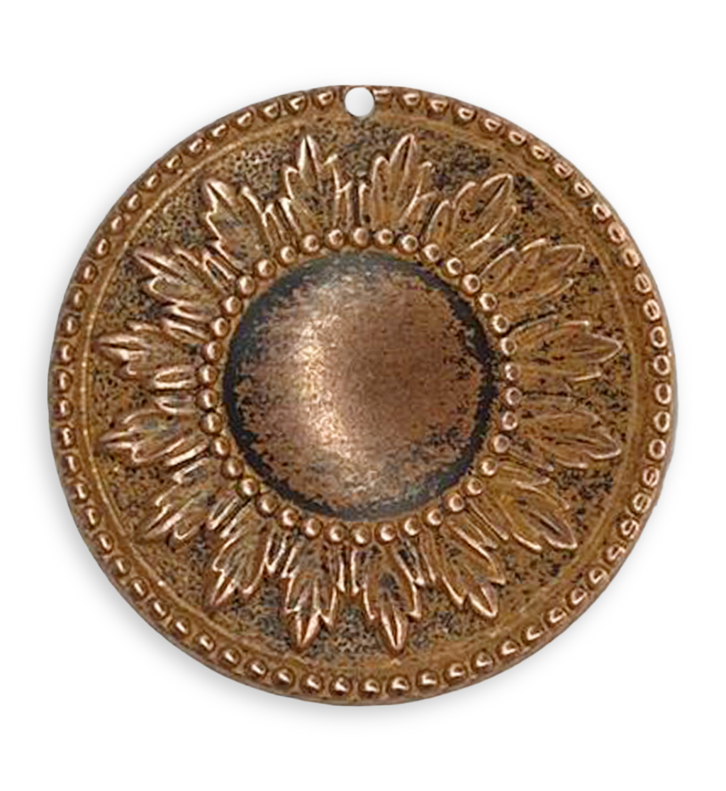 30mm Sun Medallion (5pc)