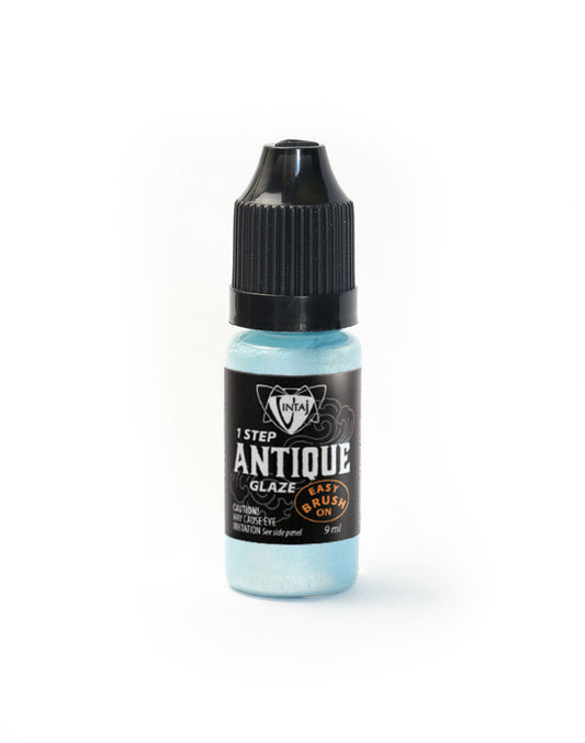 1 Step Antique, Metallic Aqua, 9ml (3pk)