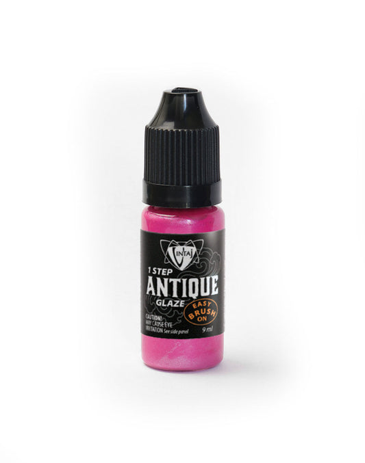 1 Step Antique, Metallic Fuchsia, 9ml (3pk)