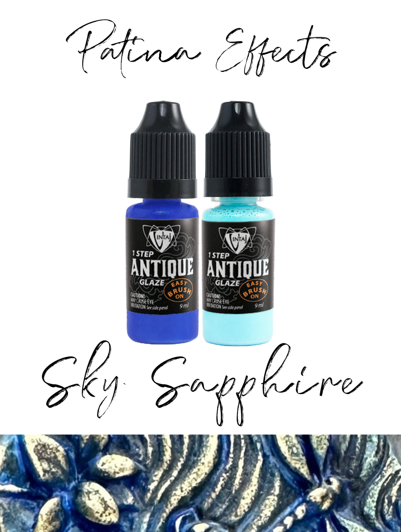 Sky Sapphire Patina Effects Kit