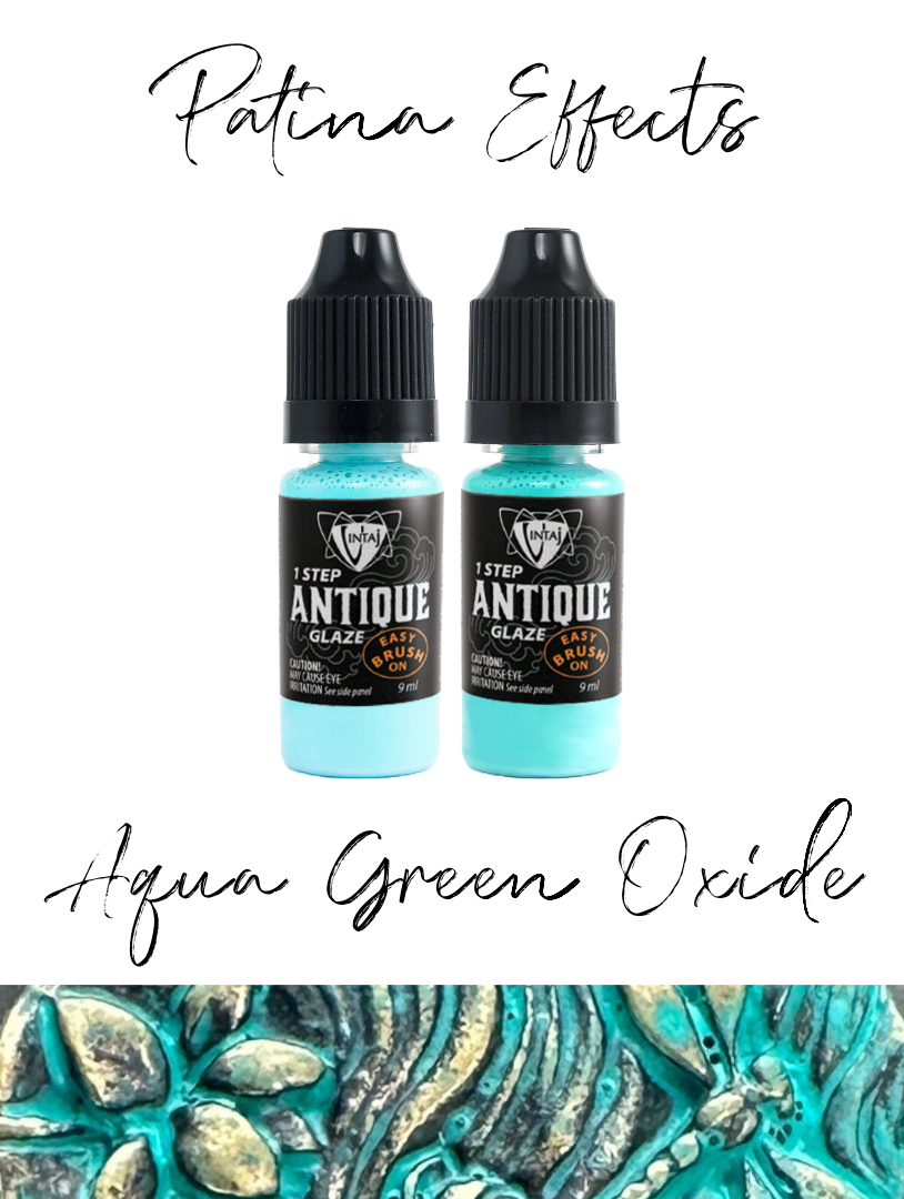Aqua Green Oxide Patina Effects Kit