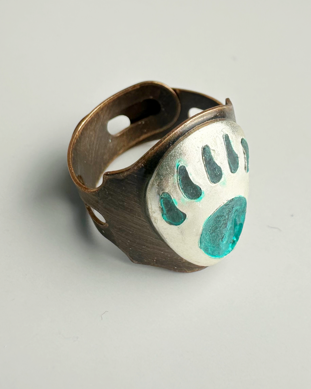 Bear Paw - Silver Plated (18pcs)