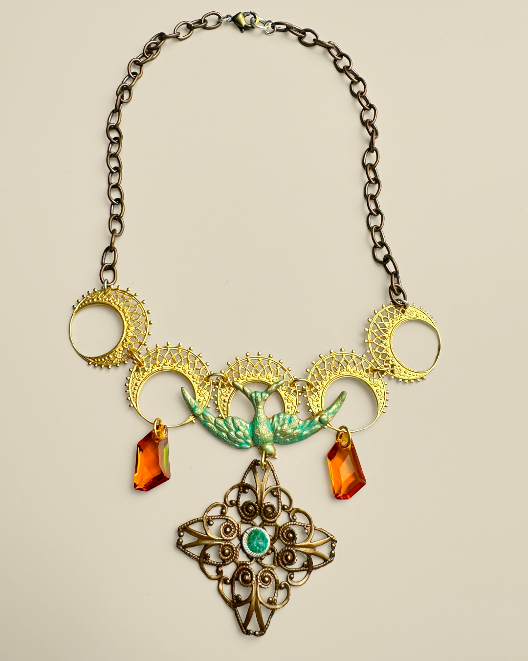 Filigree Hoop - 10K Gold Plated (14pcs)