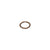 10x7mm Rib Oval Jump Ring - Natural Brass (35 pcs)