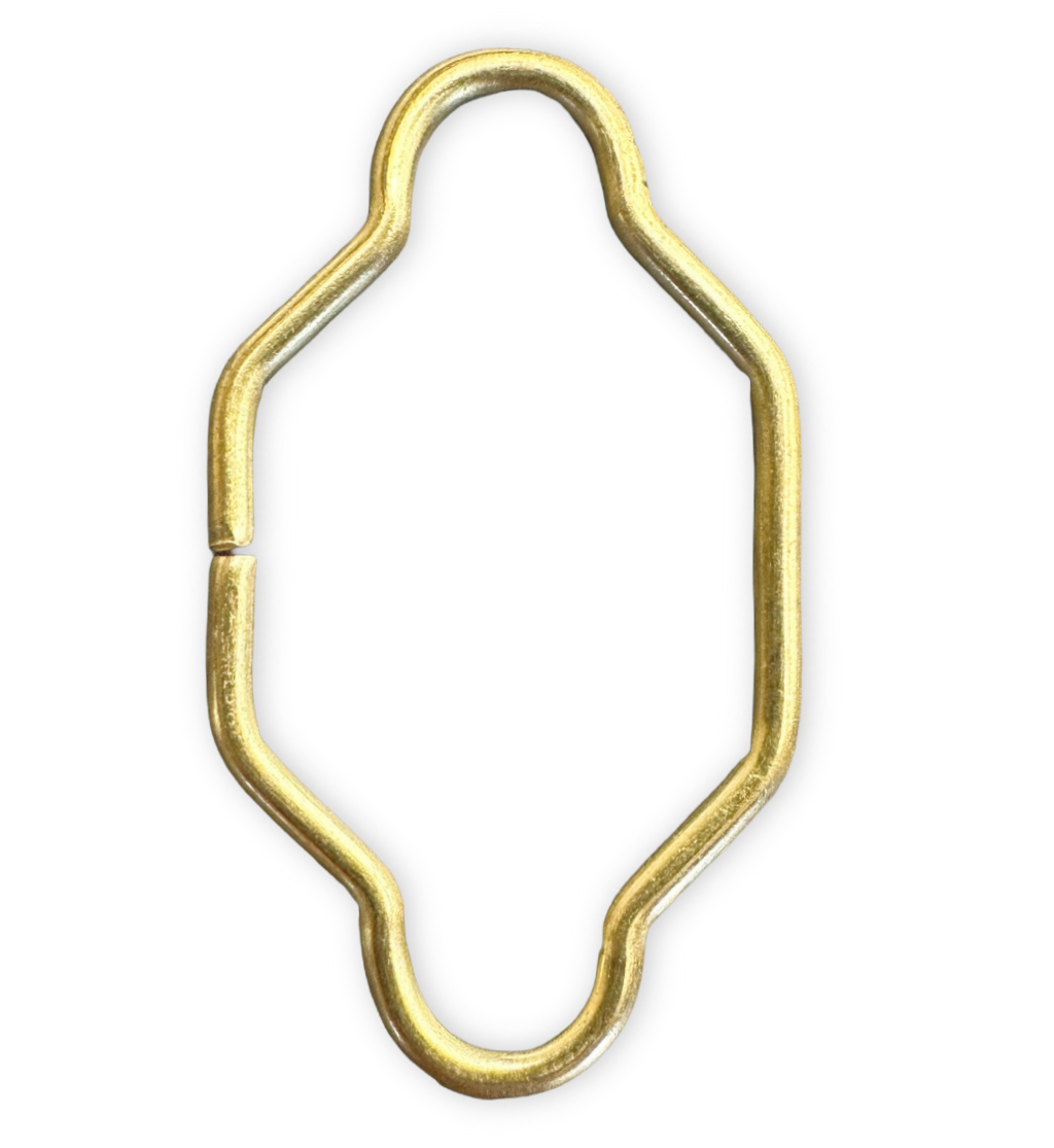 34x19mm Spanish Detail Split Ring Connector (20 pcs)