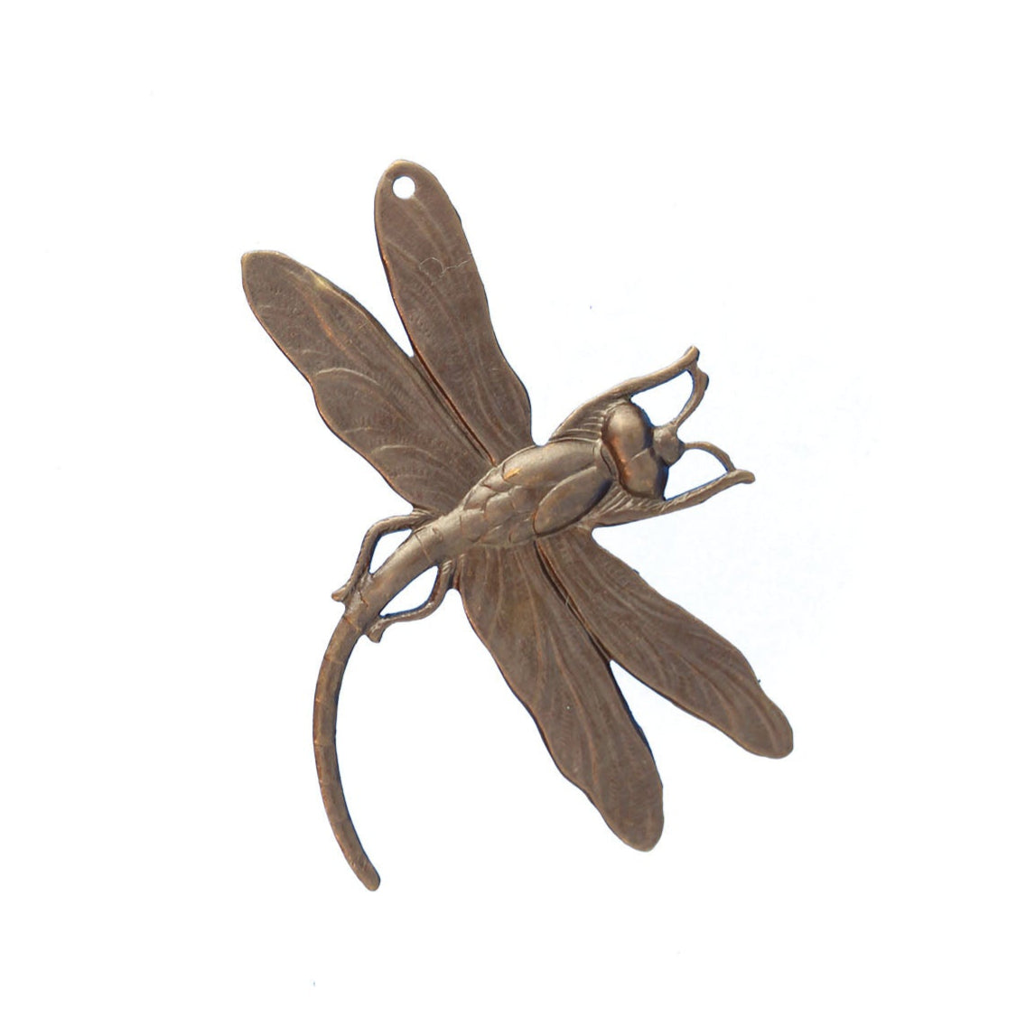 47x35mm Art Deco Dragonfly w/ hole (8 pcs)