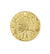 26mm Distressed Laurel Coin - 10K Gold (6pcs)