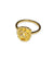 Size 8, Lion Ring - 10K Gold (3pcs)