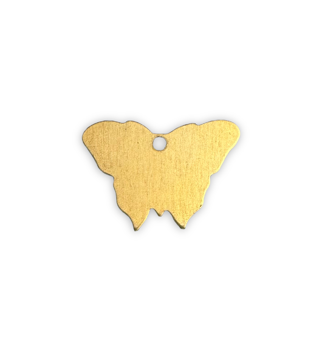 19x13mm Small Butterfly Blank - Solid Brass (18pcs)