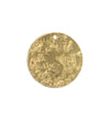 26x19mm Nugget Circle - Solid Brass (20pcs)