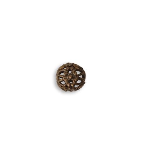 7mm Round Filigree Bead (48 pcs)