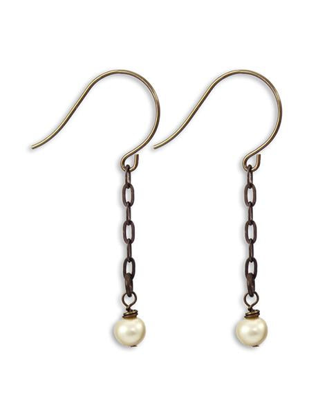 Precious Pearl Drop - Bauble Earrings