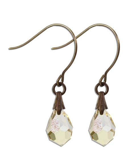 Honey - Jewel Drop Earrings