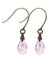 Pink - Jewel Drop Earrings