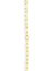 2.5x4.6mm Flat Link Chain - 10K Gold Plated (10 ft)