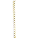 3.4x5.1mm Curb Chain - 14K Gold Antique Plated (10 ft)