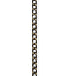 3.4x5.1mm Curb Chain - Natural Brass