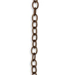 2.9x4.1mm Small Cable Chain - Natural Brass