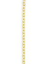 3.3x4.4mm Classic Cable Chain - 10K Gold Plated (10 ft)