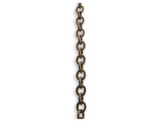 3.5x4.2mm Cable Chain - Natural Brass