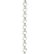 3.7x6.6mm Ladder Chain - Sterling Silver Antique Plated (12 ft)
