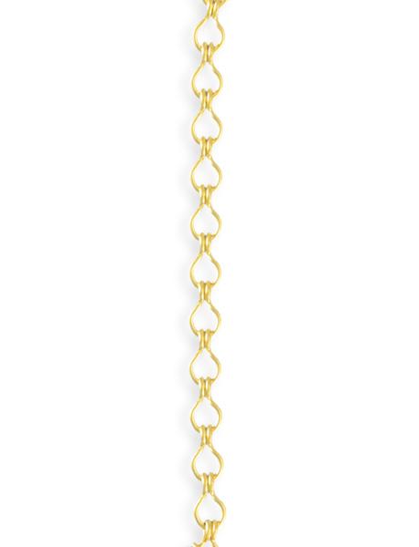 3.7x6.6mm Ladder Chain - 10K Gold Plated (10 ft)