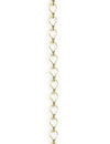 3.7x6.6mm Ladder Chain - 14K Gold Antique Plated (10 ft)