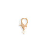 15x8mm Classic Lobster Clasp - Rose Gold Plated (14 pcs)