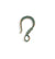 23x13mm Coiled Wire Hook - Copper Verdigris Plated (15 pcs)