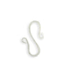 24x13mm S Shaped Hook - Sterling Silver Plated (15 pcs)