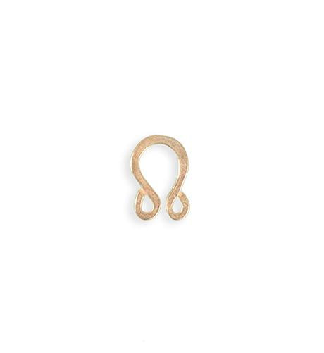 12x10mm U Shaped Eye - Rose Gold Plated (15 pcs)