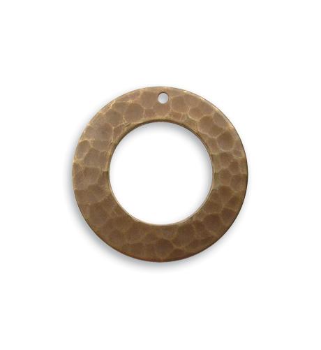22mm Hammered  Ring (36 pcs)