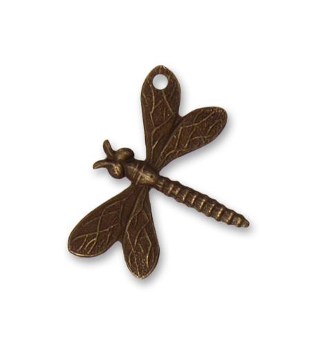 18x22mm Drifting Dragonfly (hole top right wing) (16 pcs)