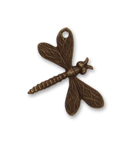18x22mm Drifting Dragonfly (hole top left wing) (16 pcs)