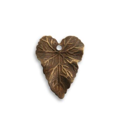 18x14mm Woodland Leaf Charm (20 pcs)