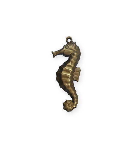 26x10mm Sea Horse Double Sided Charm (16 pcs)