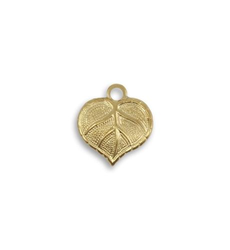 13x12mm Teensie Nouveau Leaf (30 pcs)