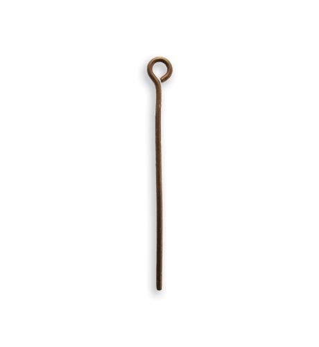 1in Eye Pin - Natural Brass (480 pcs)