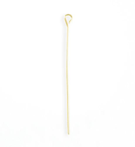 1.5" Eye Pin - 10K Gold Plated (277 pcs)